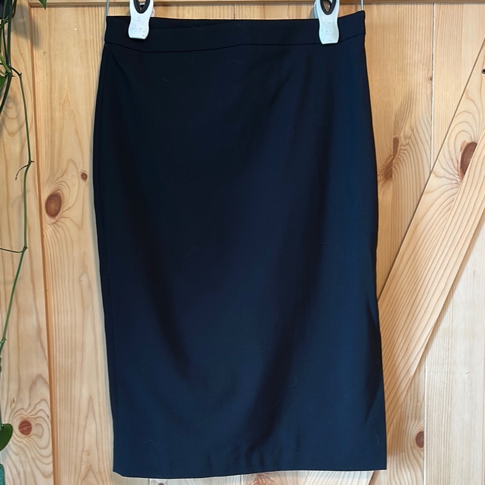 Banana Republic Classic Black Pencil Skirt
